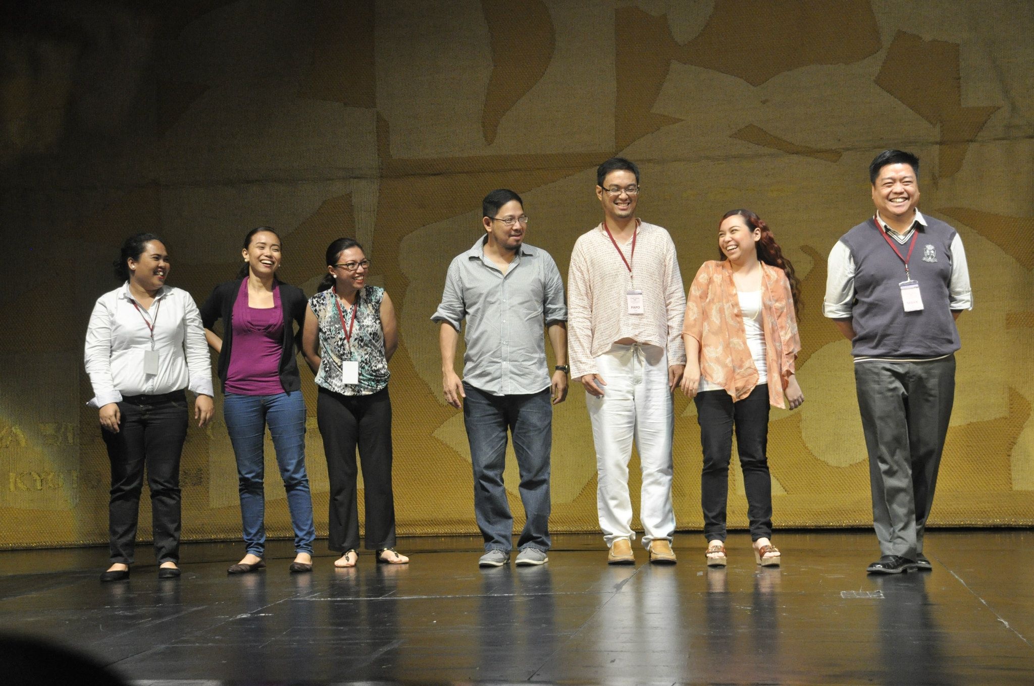CCP Choral Workshop trainors