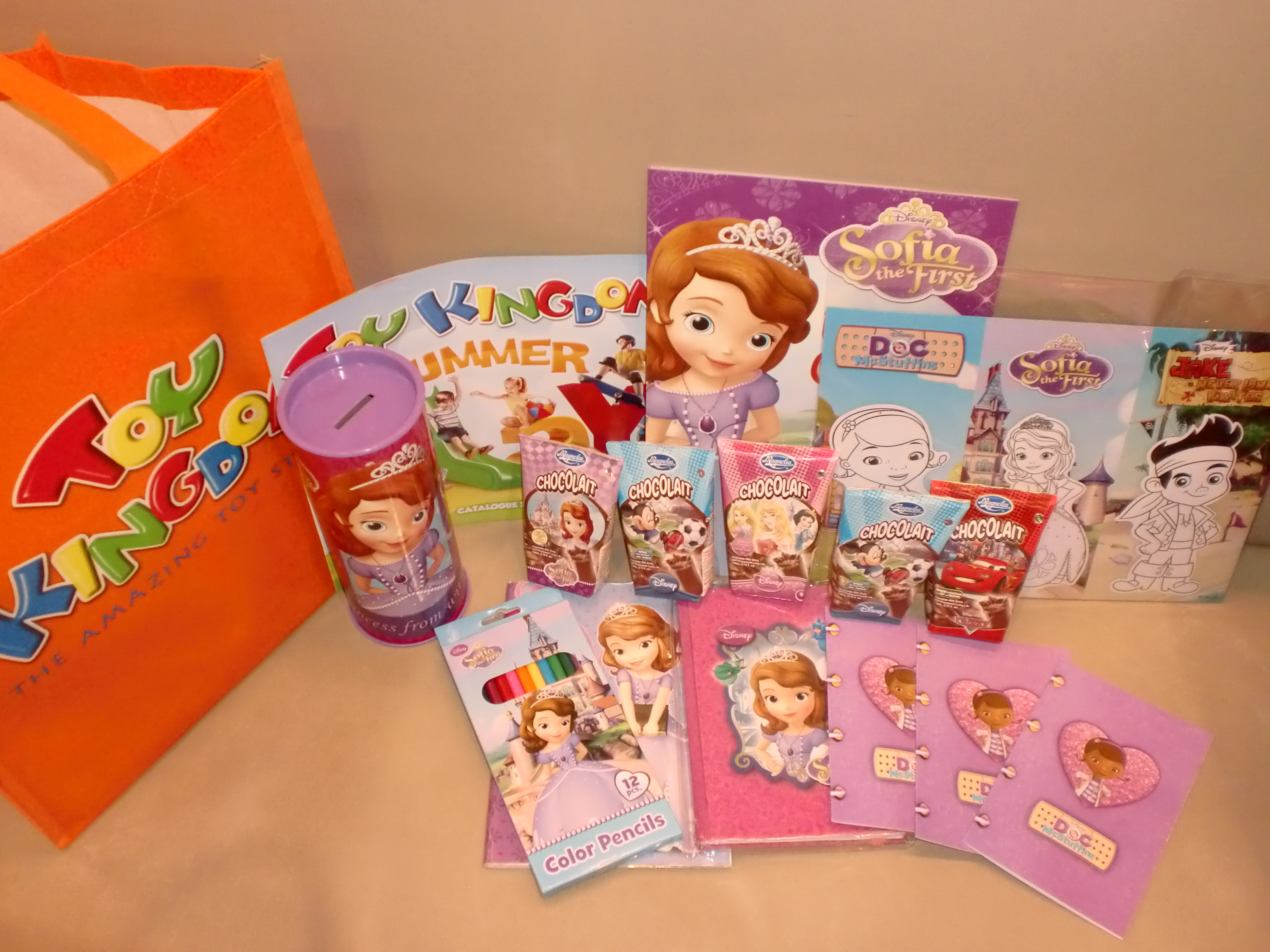 Toy Kingdom loot bag Disney Junior 2015
