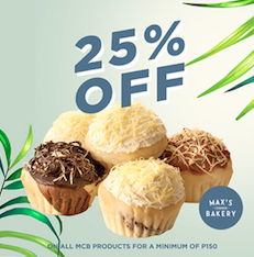 Max’s Summer Promos MCB 25% Off (poster)